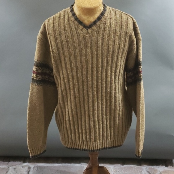 Protege' Other - 😊 Protege' brown long sleeve sweater SZ Large